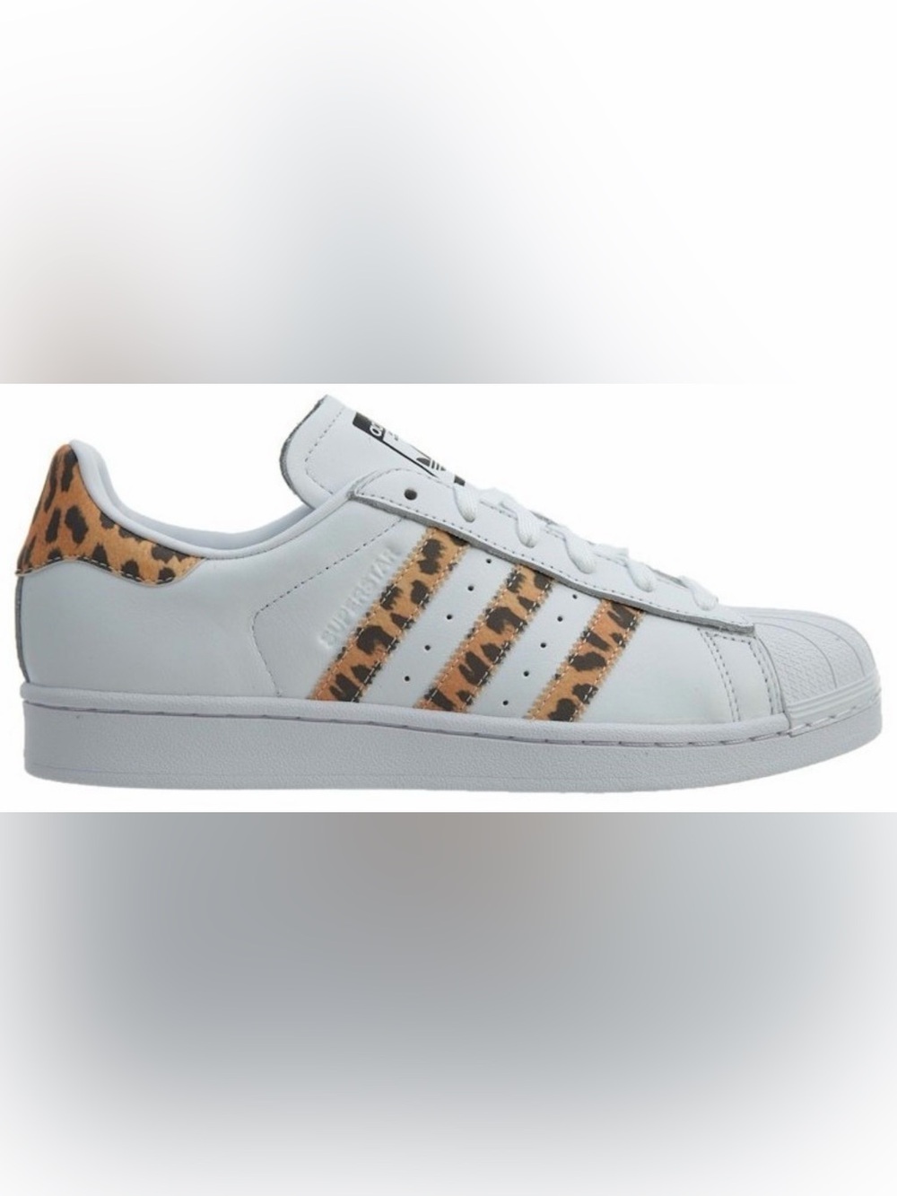 Adidas “2017” Original Superstar Leopard Print/White Women’s Size 9